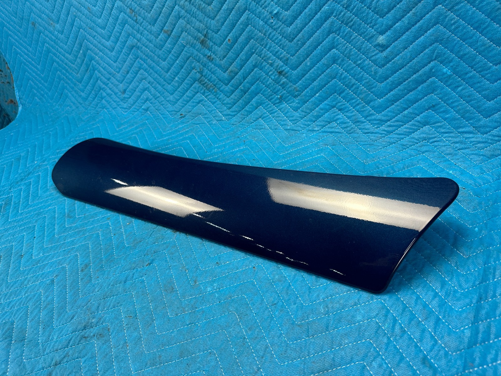 Kenworth T680 Fairing A Pillar Vane Passenger’s Side 2023 Blue OEM