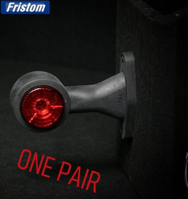 TRUCK TRAILER LAMPS MARKER LIGHTS REAR POSITON LAMOPS 12V/24V ONE PAIR FRISTOM