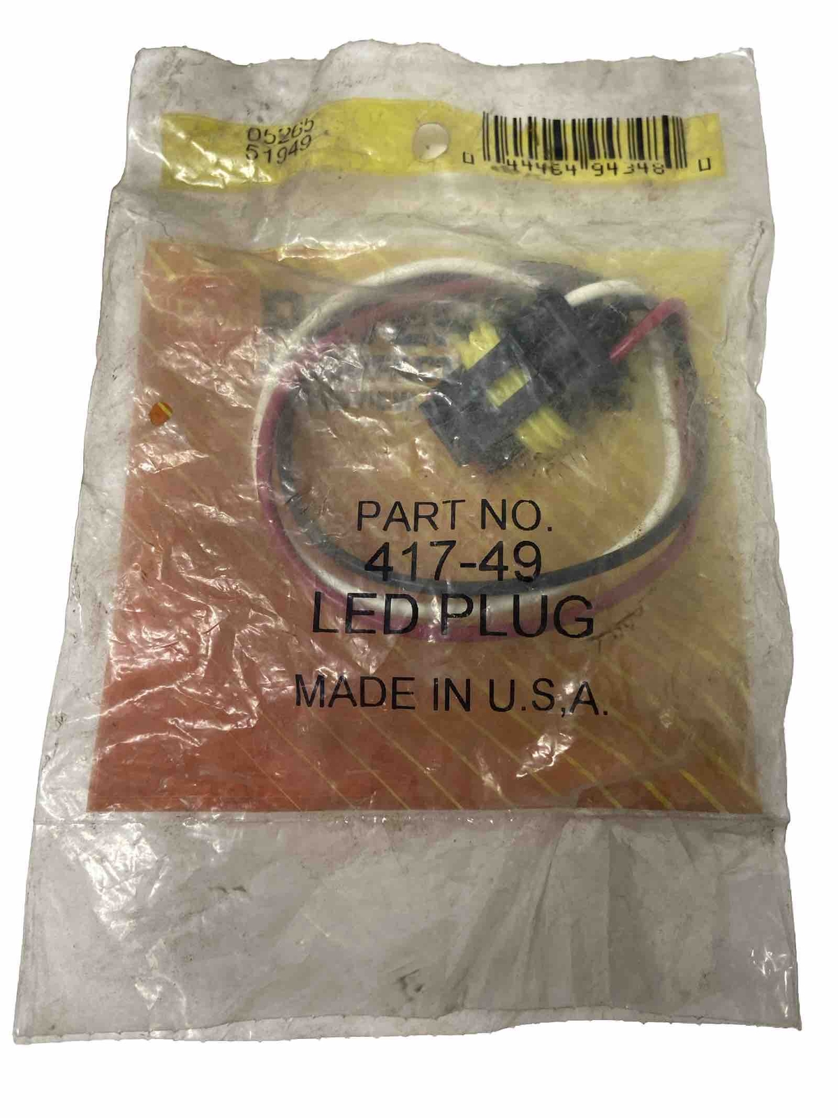 Peterson Manufacturing 417-49 Stop & Tail Plug (LED 3-Wire, Amp H/S