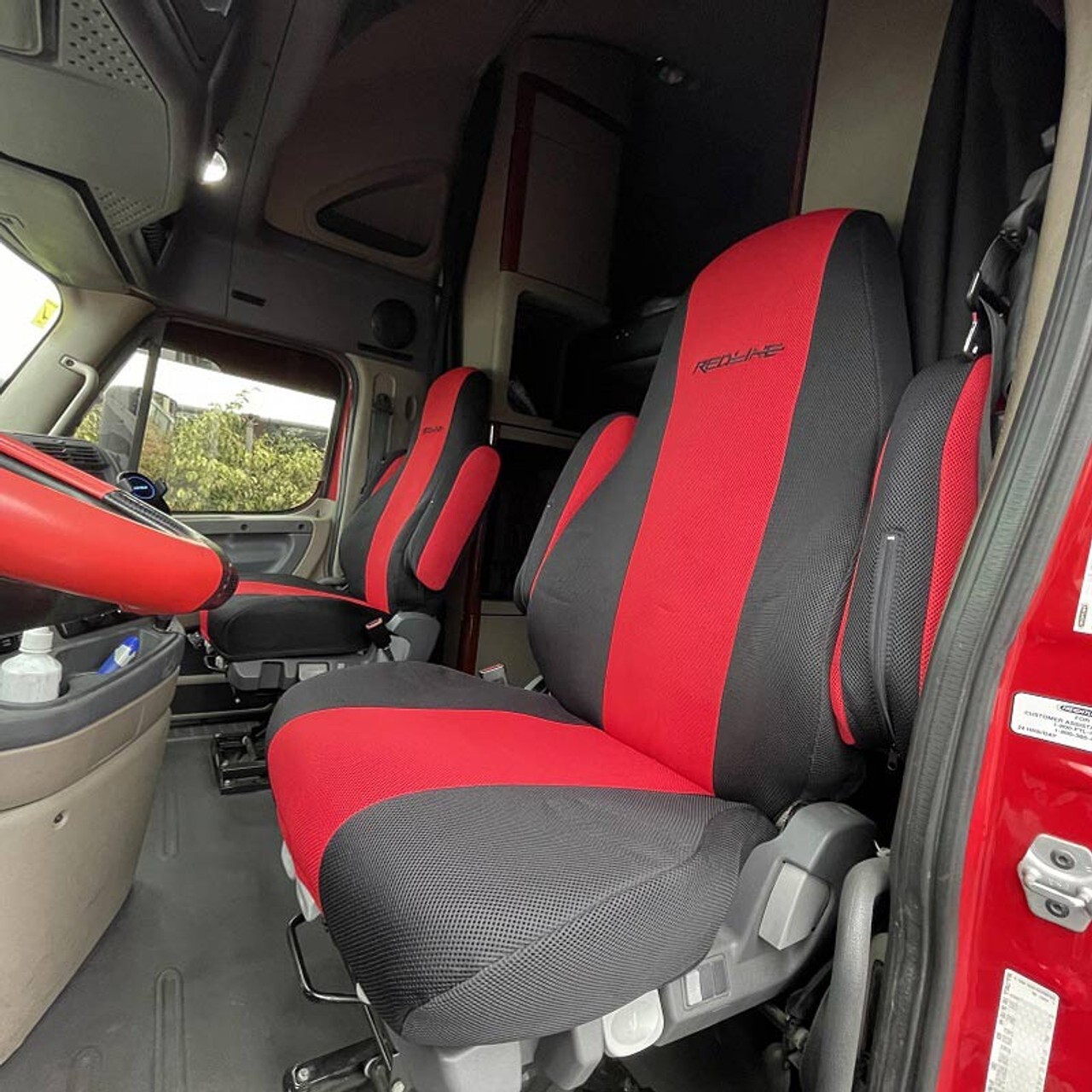 International ProStar Black Factory Seat Cover Without Armrests by Redline