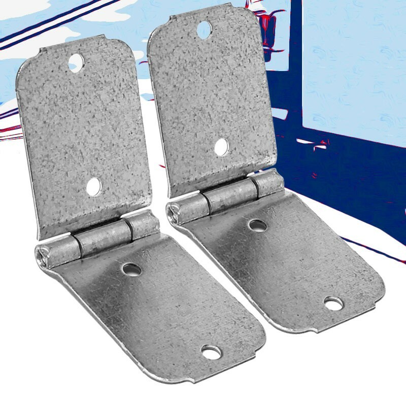 2X Mild Steel Todco Roll Center 2″ Width Hinge For Freight Trailer Roll-Up Door
