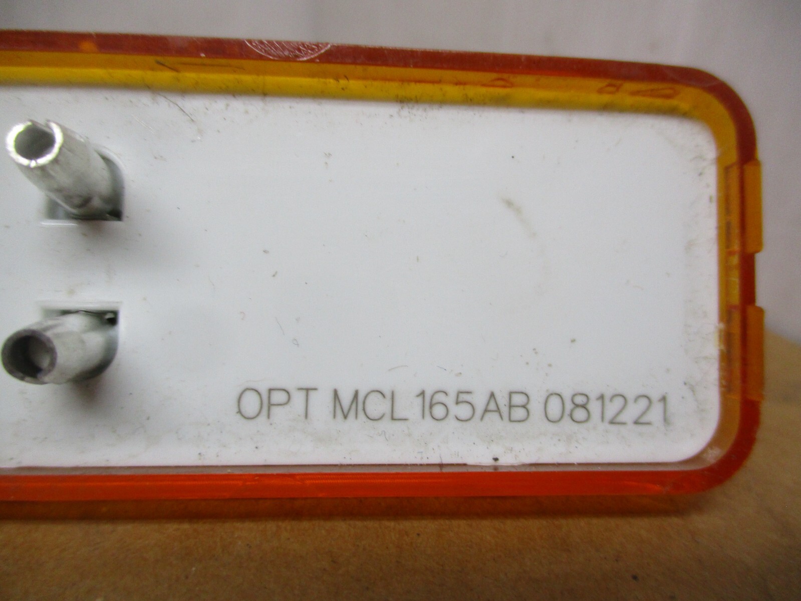 Optronics MCL165AB Yellow Marker/Clearance Light