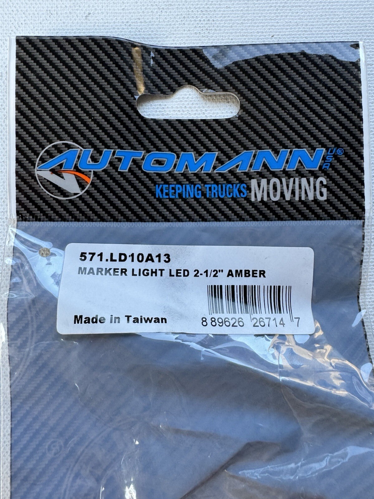 Automann 571.LD10A13 Marker Light Led 2 1/2 In Amber