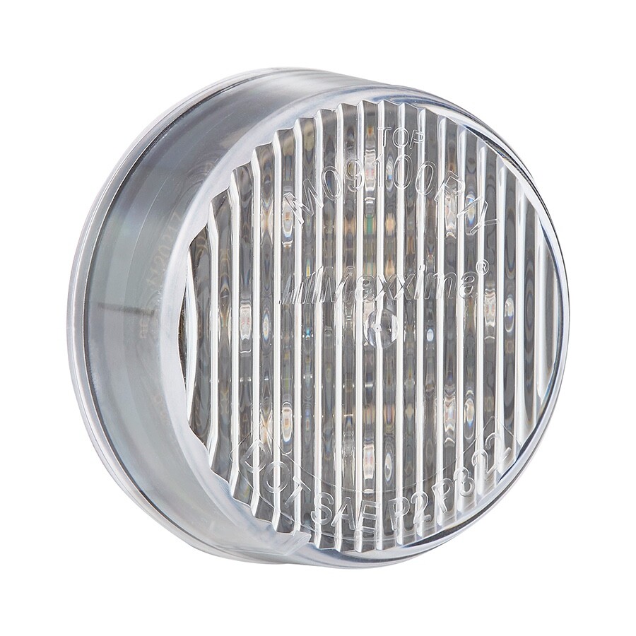 Maxxima M09100YCL 2″ 9 LED Amber Clear Lens Clearance Marker Light