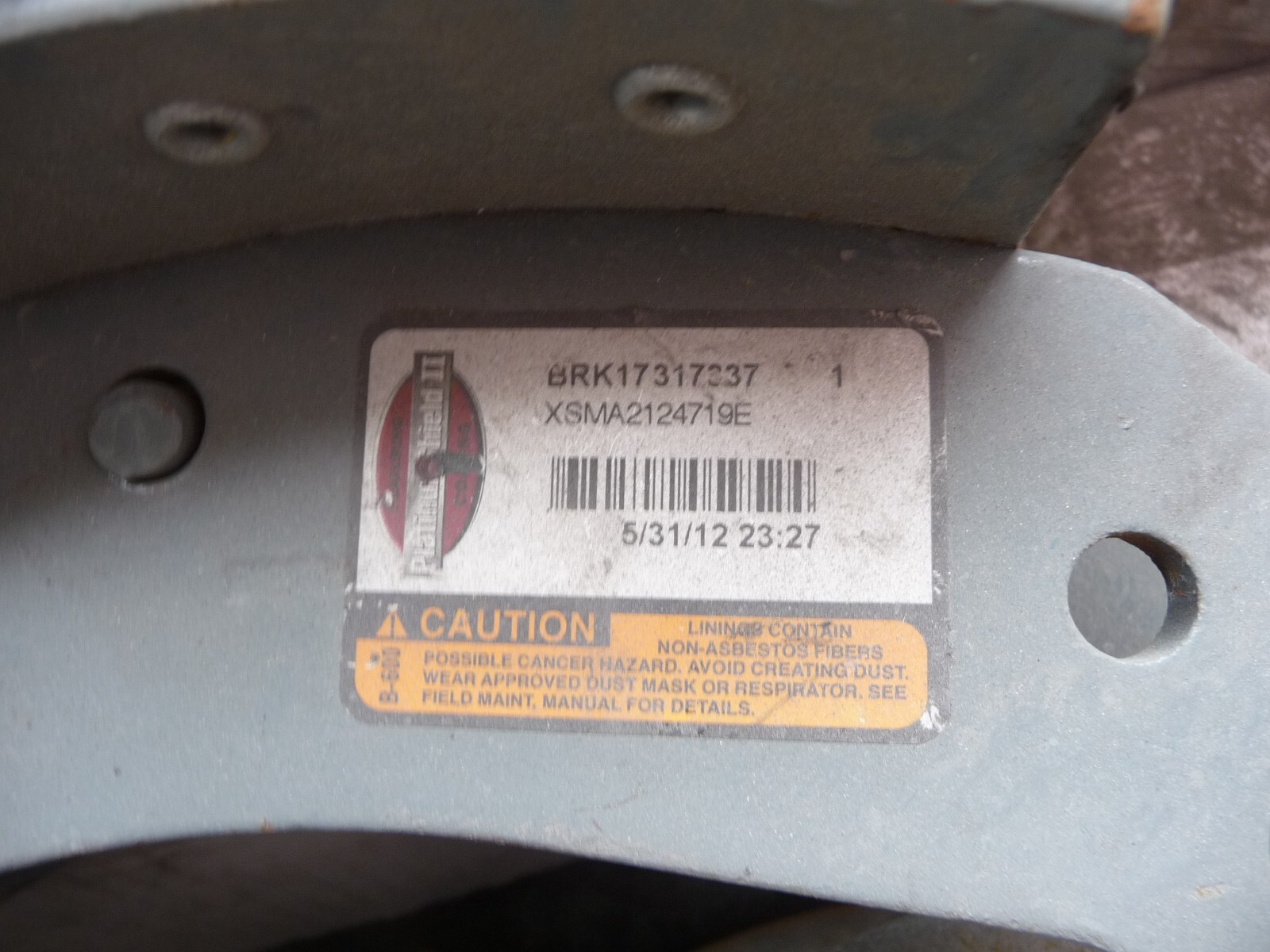 Semi Truck Single Axle Brake Parts ABP N42A1657B Alliance Merritor BRK2R688588