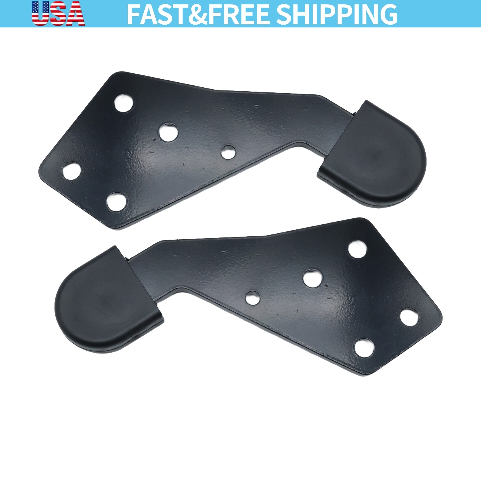Left+Right HLK2733L HLK2733R Hood Guide Poly For Select International Trucks