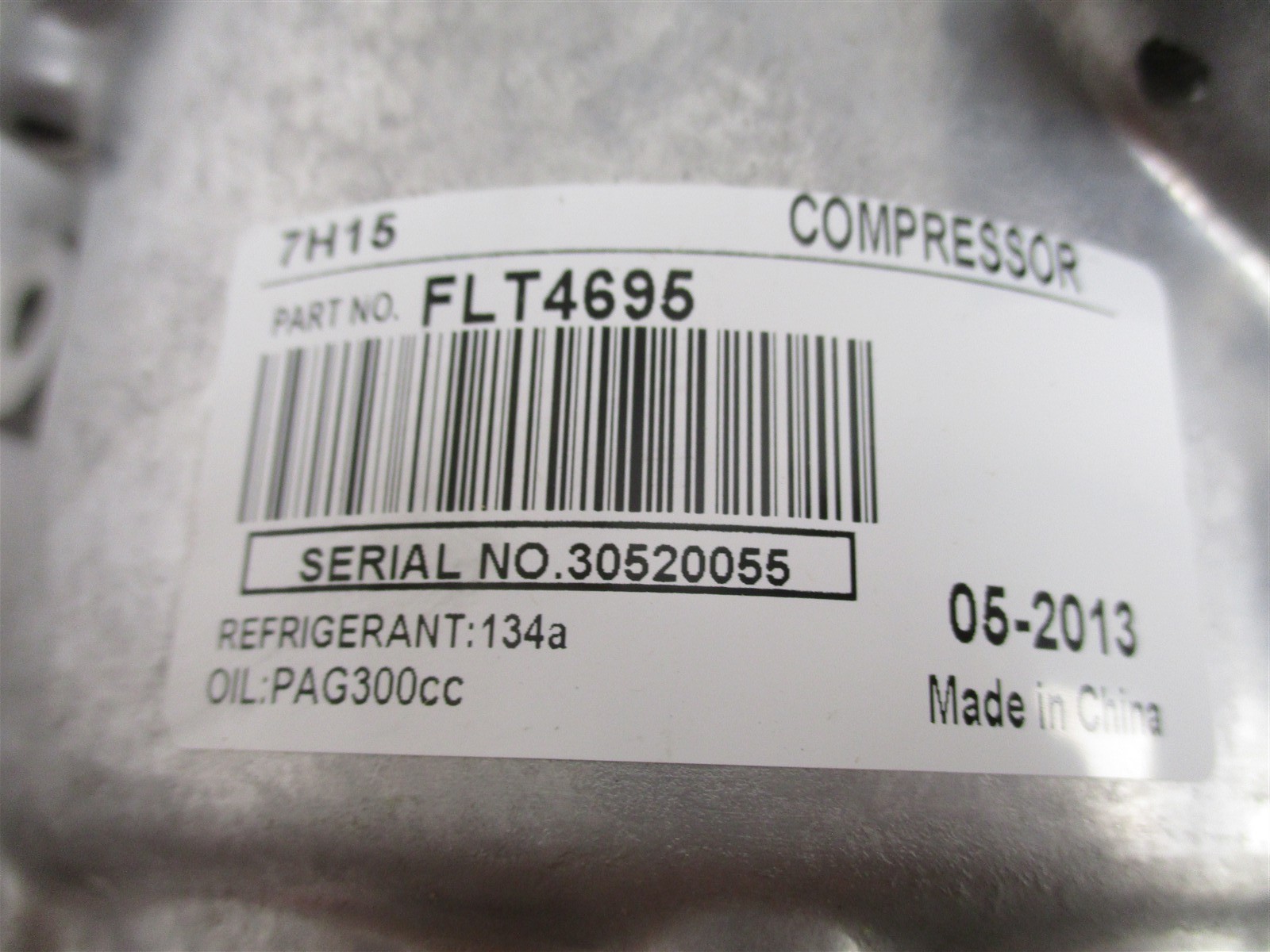FLT4695Q NEW FLEETRITE AC COMPRESSOR FOR SANDEN 4491 4695 4699 4752 4894