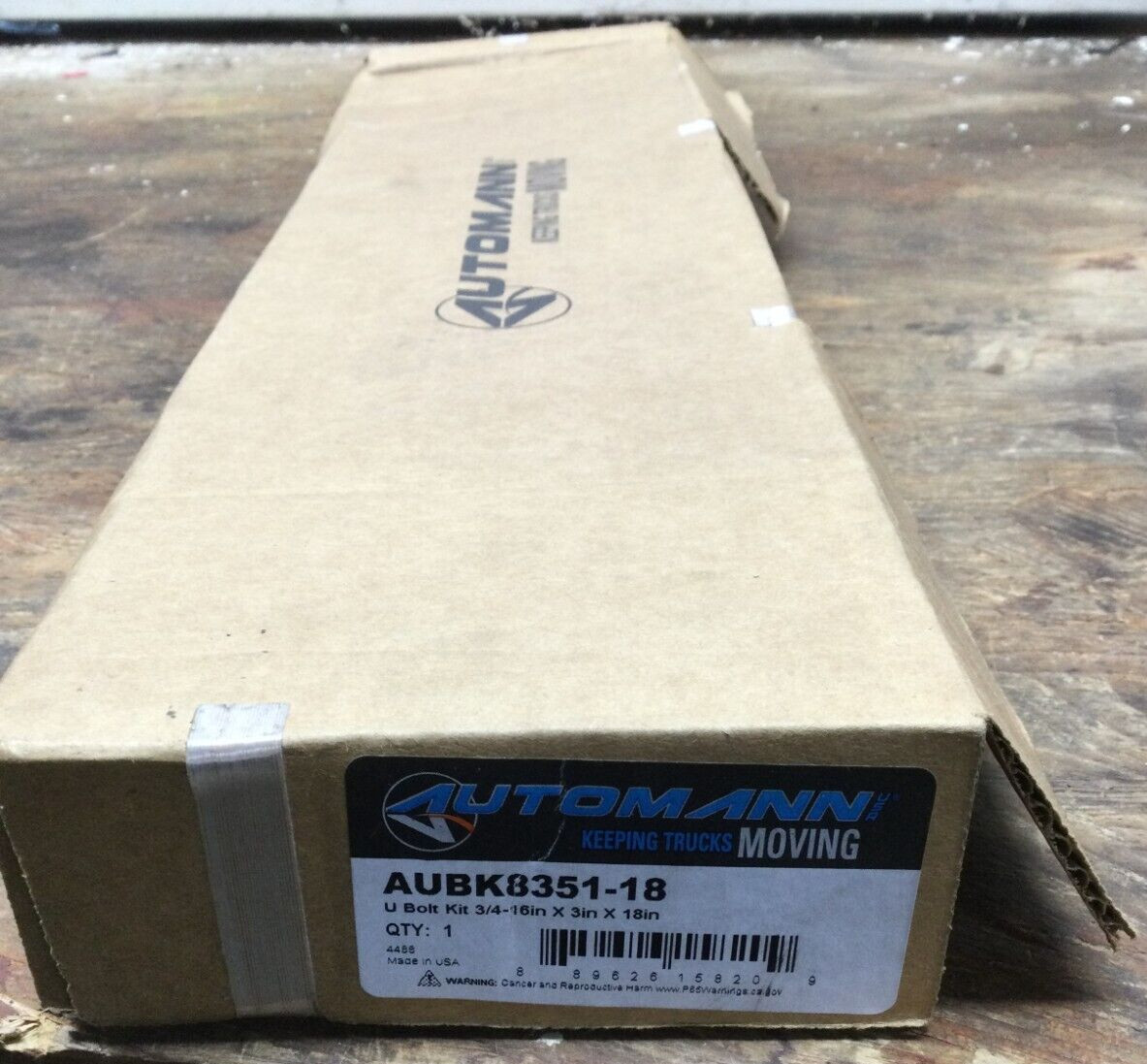 Automann AUBK8351-18 U BOLT KIT 3/4″-16″ X 3″ X 18″
