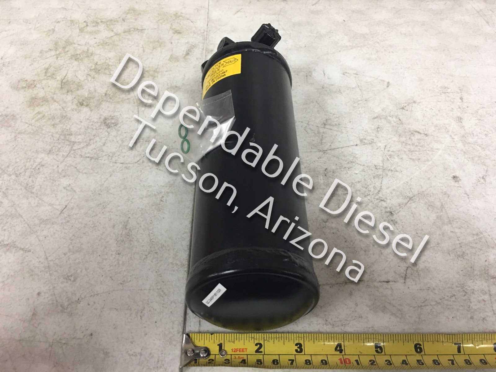 W900B K100 T400 Receiver Dryer. S&S # S-18749 Ref. # Kenworth K251-571, 1914003
