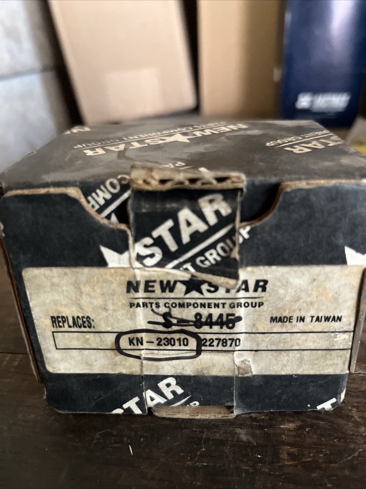 NOS Newstar S-8445 Air Brake Single Check Valve KN-23010