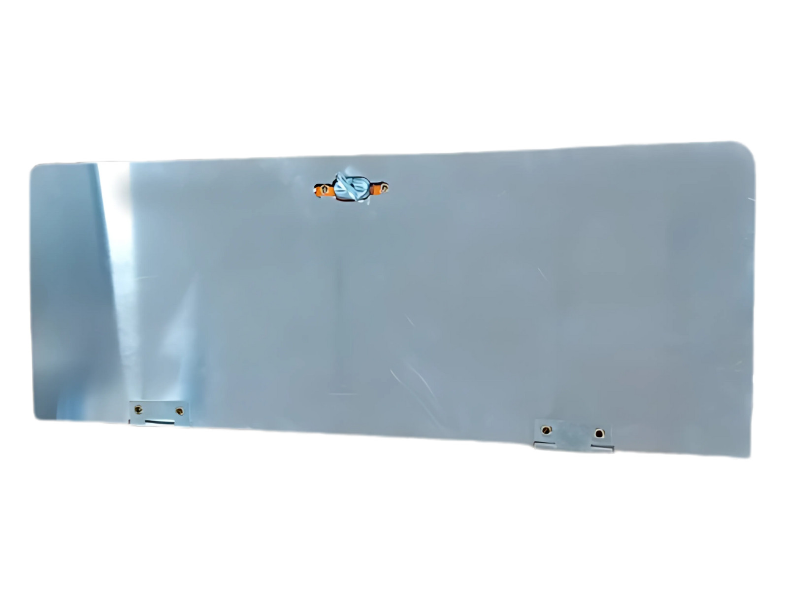 HORIZONTAL Folding Hazchem Plate 300x400mm | Aluminium | Twist Lock Clip | ADR