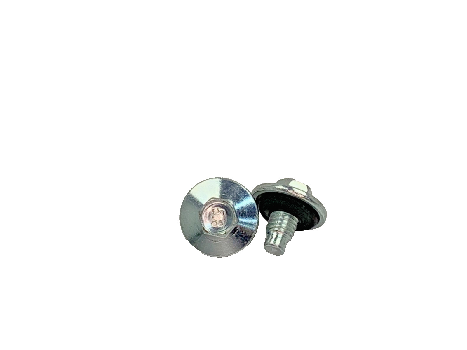 2 PACK AuVeCo 21093 Transmission Drain Pug 15mm Hex M12-1.75 x 20mm