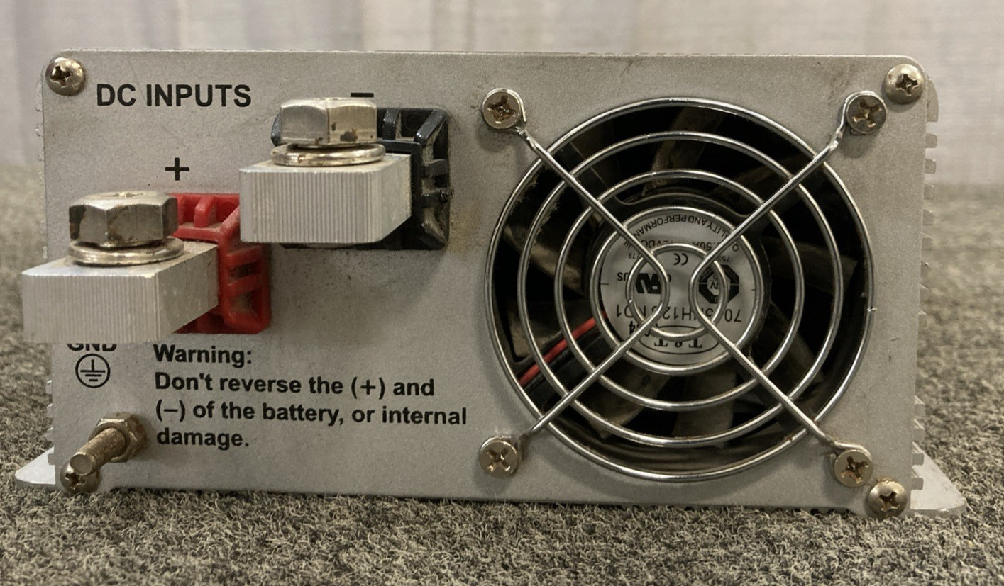 Tundra E-1500-12 power inverter Modified Sine Wave, Terminal Blocks, 1,500 W