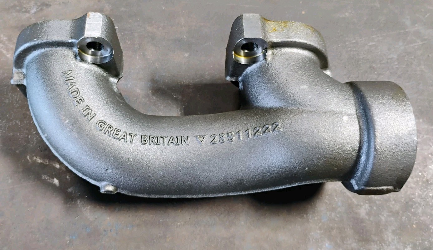 23511222 Genuine Detroit Diesel Exhaust Manifold End NOS