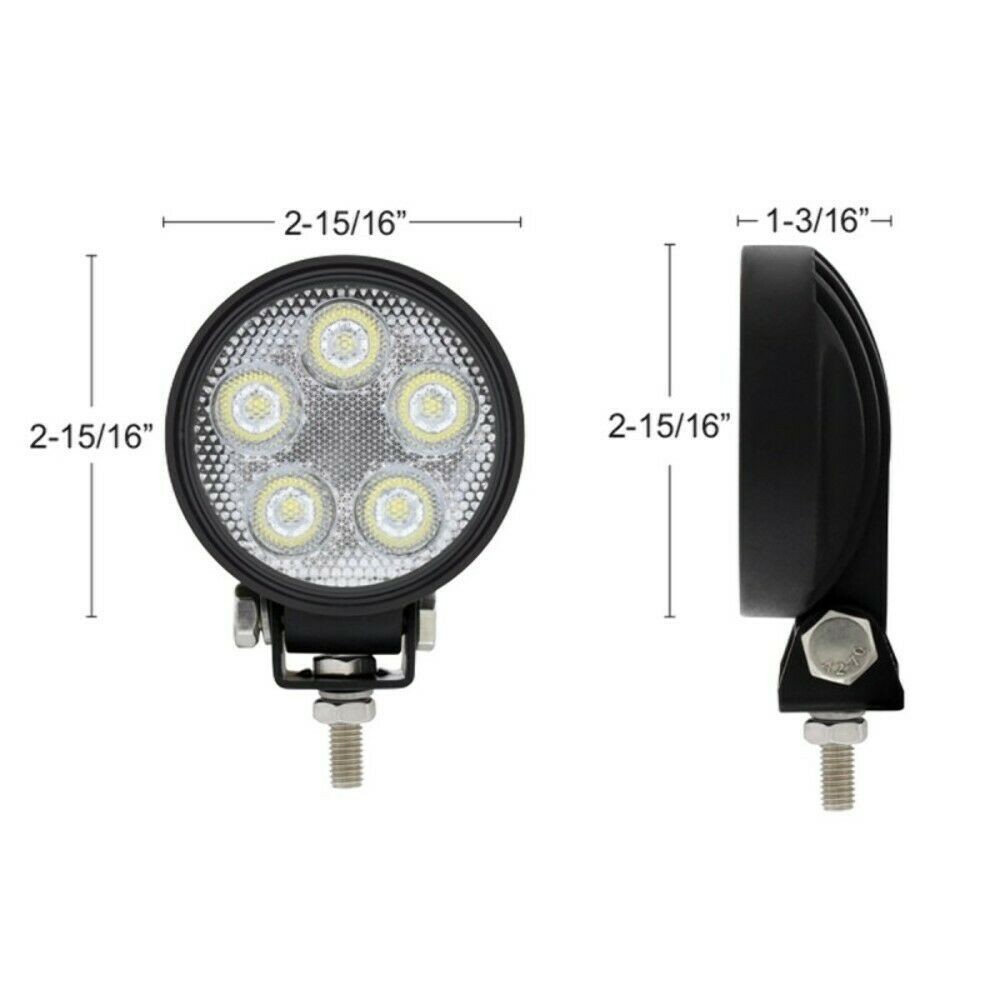 Round Flood Light 5 LED High Power Mini New