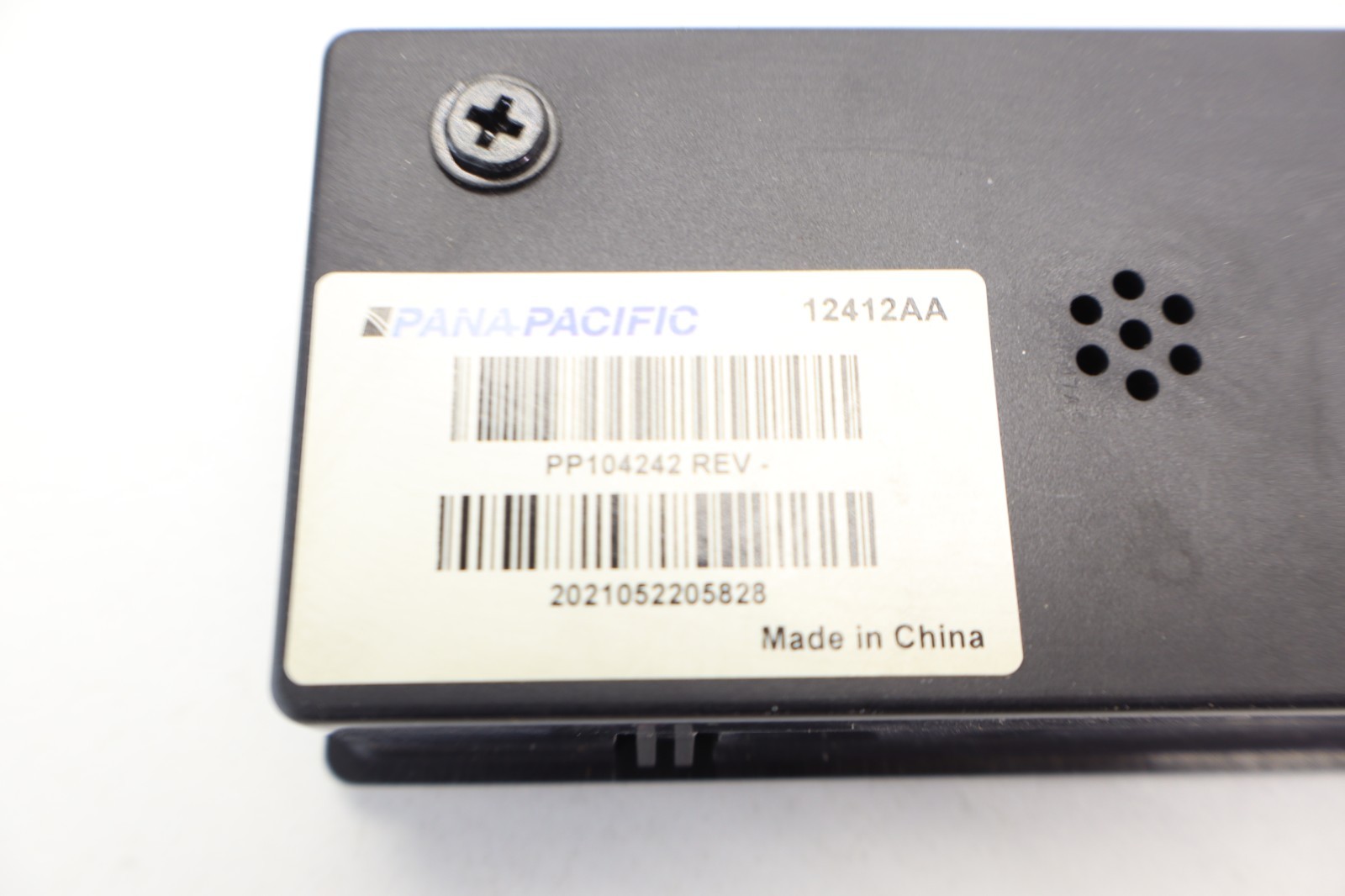 2014-2025 KENWORTH T680 PANA PACIFIC REAR CAB SLEEPER ALARM CLOCK