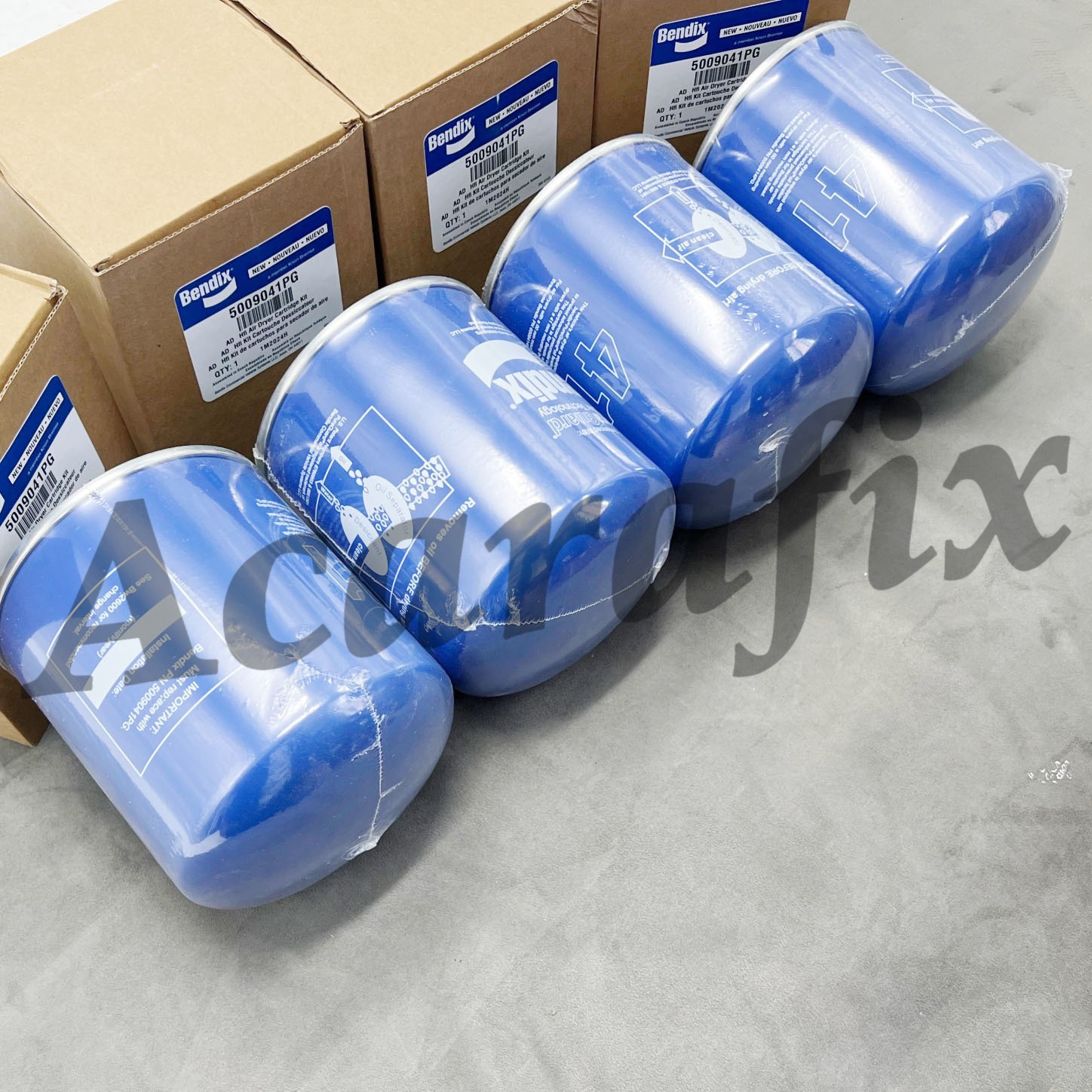 4PCS New Air Dryer Desiccant Cartridge 5009041PG for Bendix HF