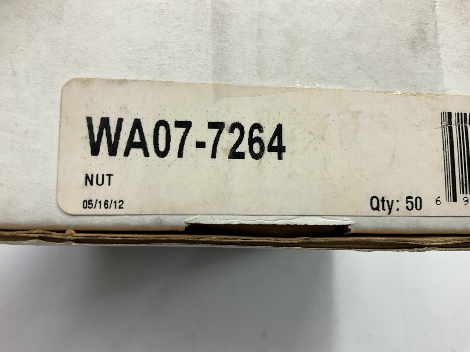 (50) World American WA07-7264 HD Lug Nuts 5/8″-18 Thread, 1″ Hex, 90° Conical