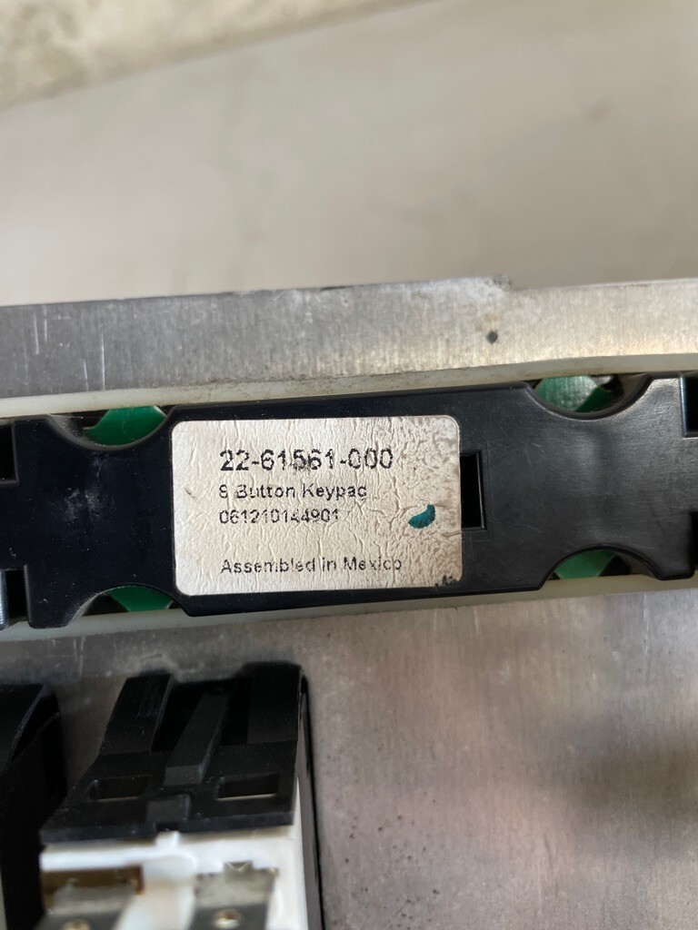 2007 Freightliner Coronado Switch Panel Assembly 7508