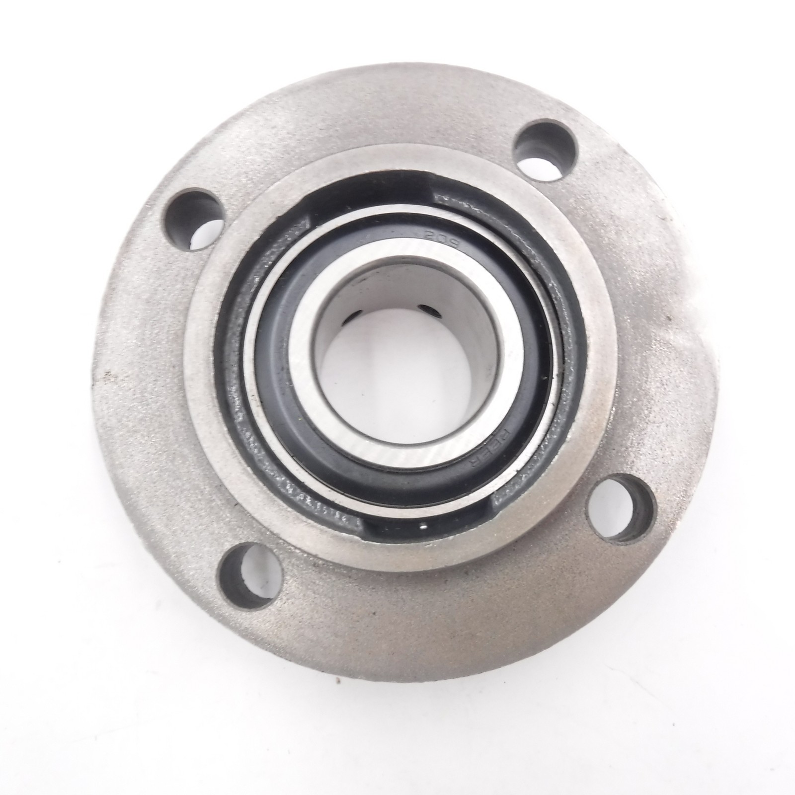 Peer FC209 4-Bolt Cast Iron Flange Cart W/UC209-28 Radial Insert Ball Bearing