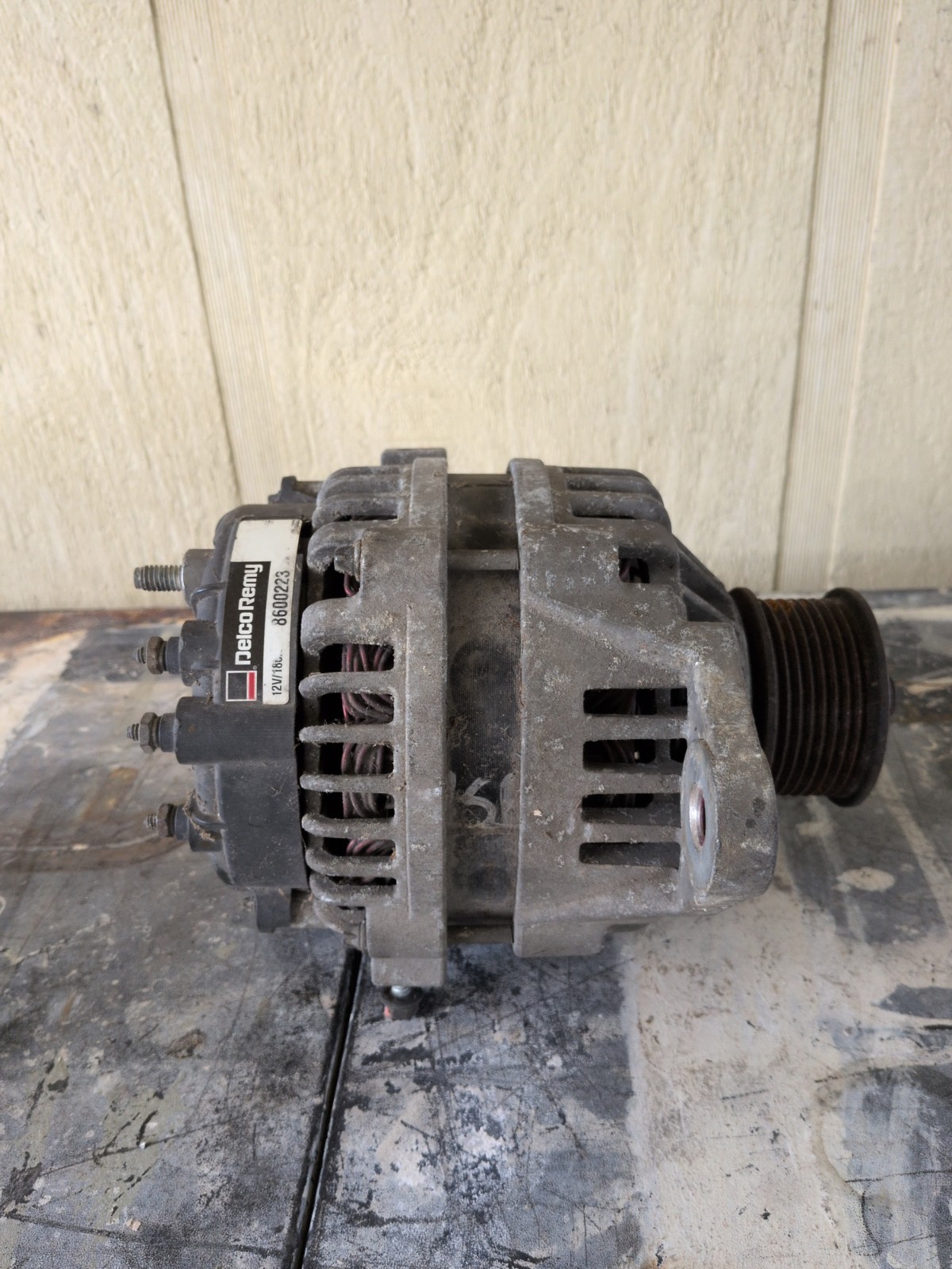 Genuine Delco Remy 8600223 Alternator 258SI 180Amp