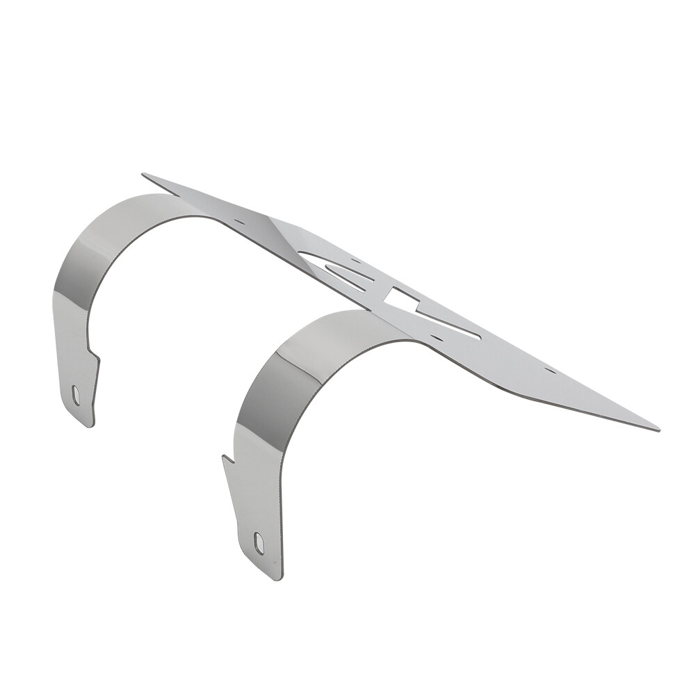 Semi Truck Deer Guard License Plate Holder 3” For Freightliner Volvo Kenworth