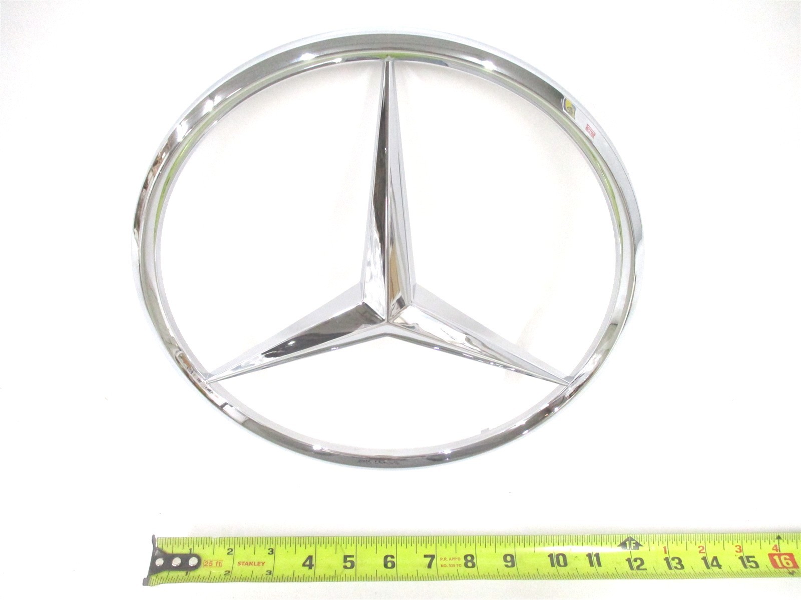 A3818170216 NEW LARGE STAR EMBLEM FOR MERCEDES 12″ STUD MOUNT ORNAMENT BADGE