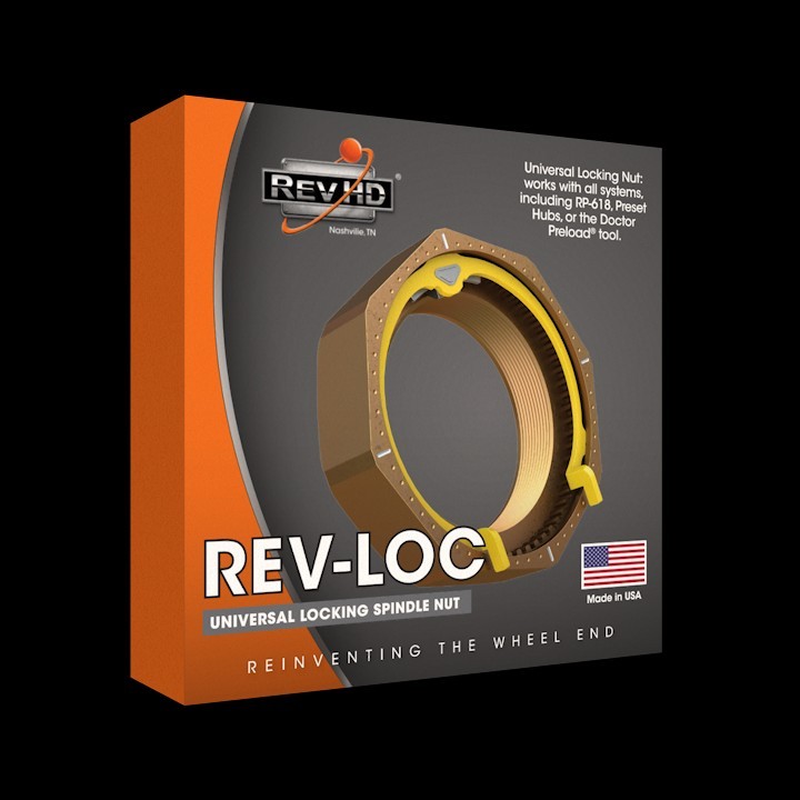 REVHD RL-T04 Rev-Loc TP Trailer Spindle Locking Nut Replaces Stemco 447-4723