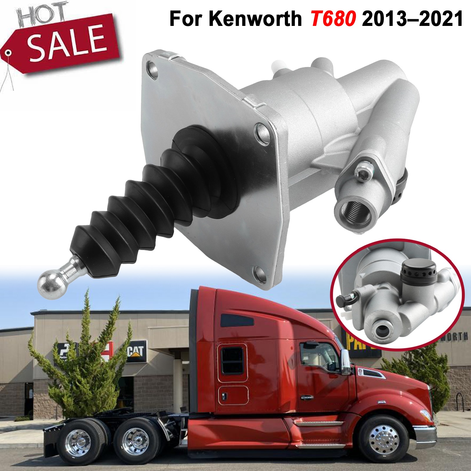 For Kenworth T680/T880, Peterbilt 579 567 587 1000285721AM Clutch Servo E17-6012