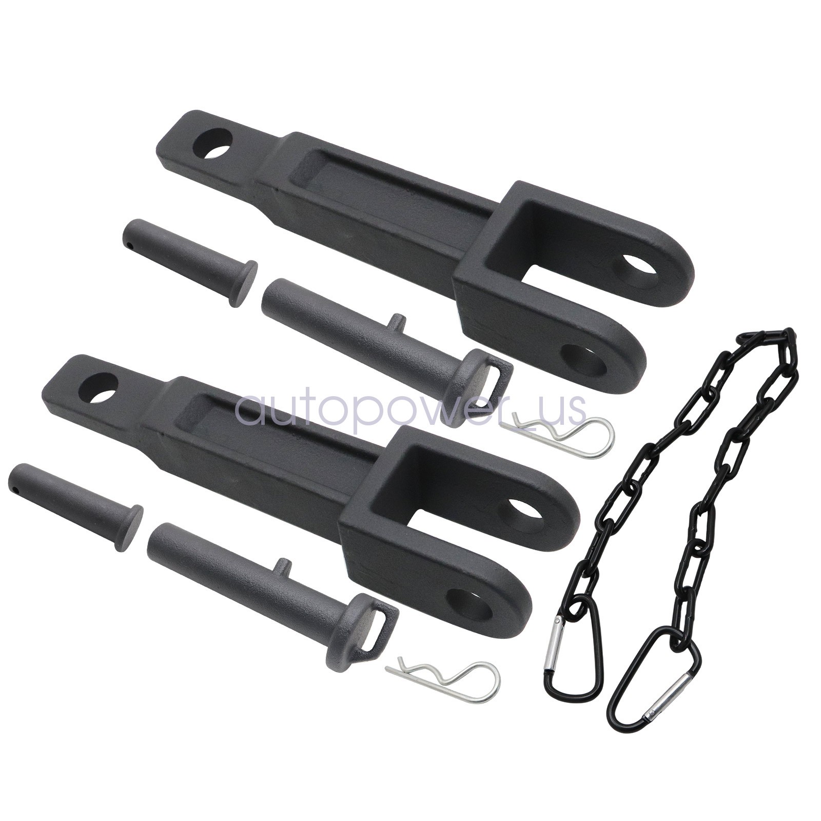 2 Sets Tow Hook Fit Kenworth Peterbilt With Pull Pins/Frame Pins A20-6014