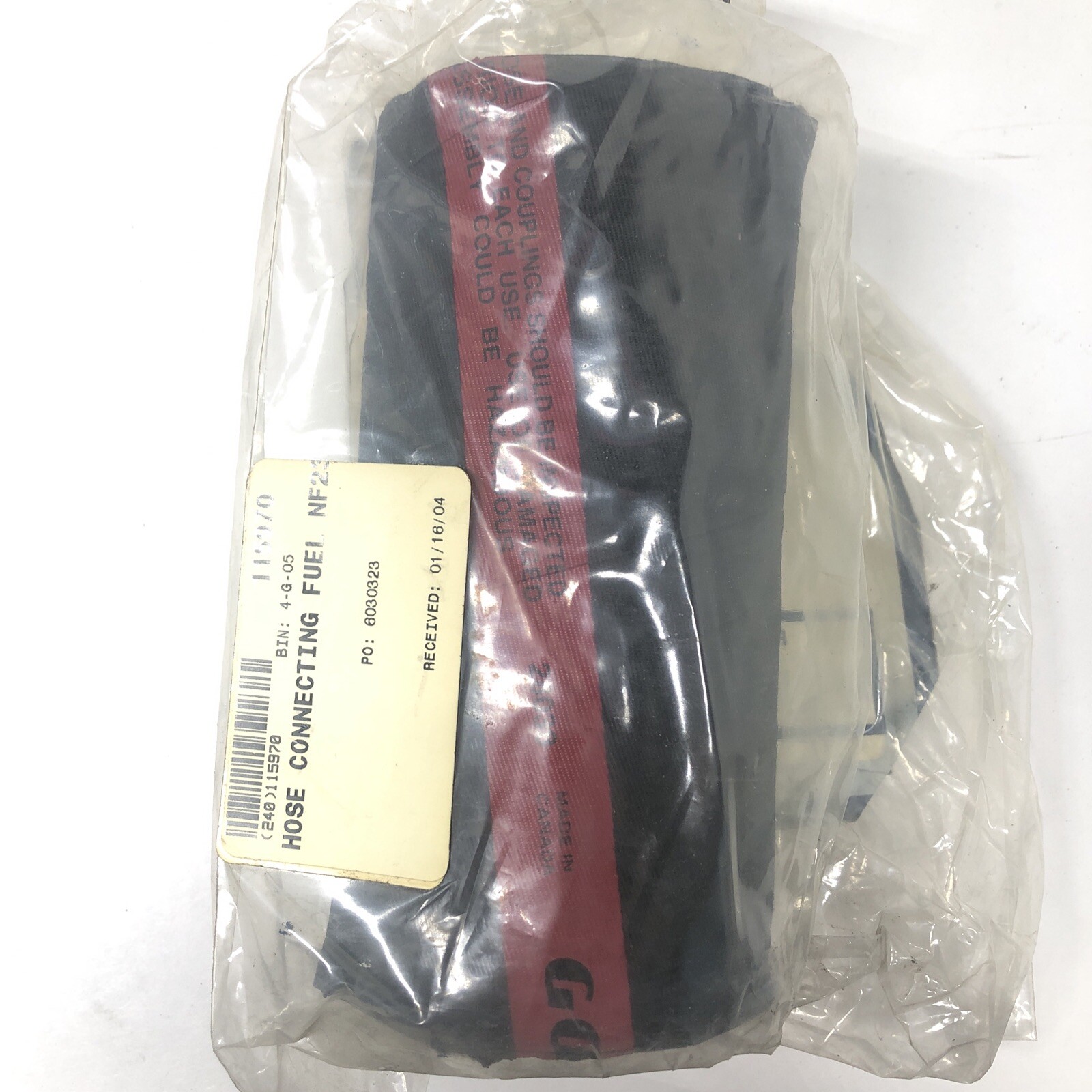 New Flyer Parts 055436 Hose, Fuel Connect 6.0; 55436