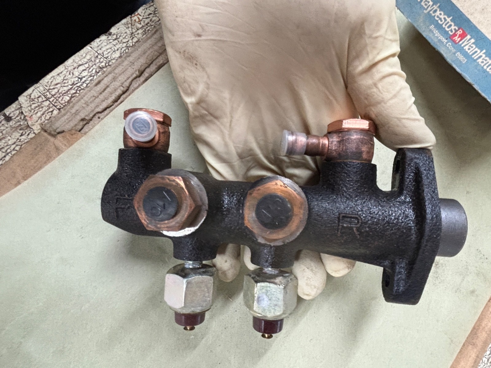 RAYBESTOS MC36416 MASTER CYLINDER 9W 1969 -1973 TOYOTA CORONA 1969-1971 MARK II