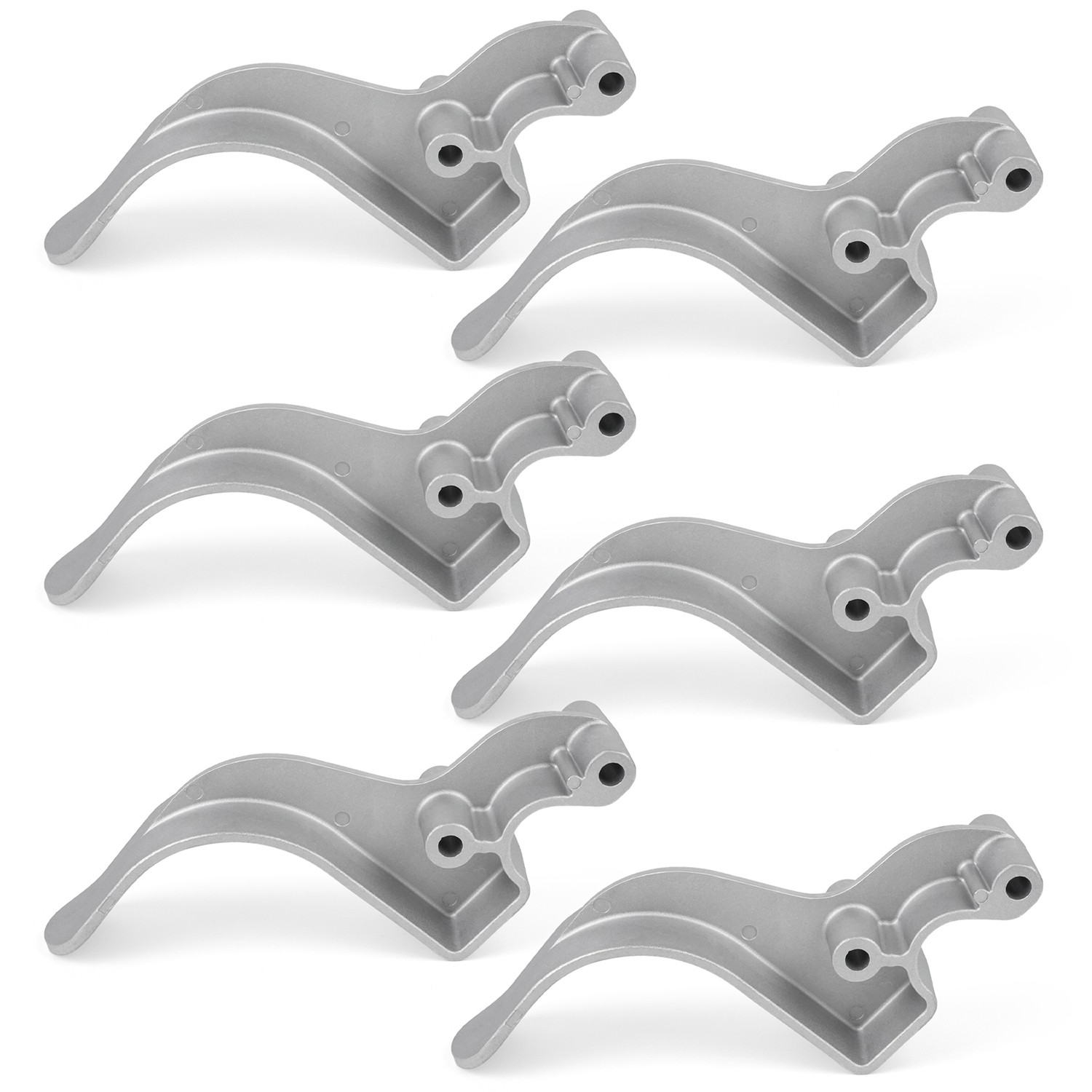 Easy-Off Aluminum (Cast) 6″ Offset Stop Upright kit 1705454 – 6 Tarp Stops