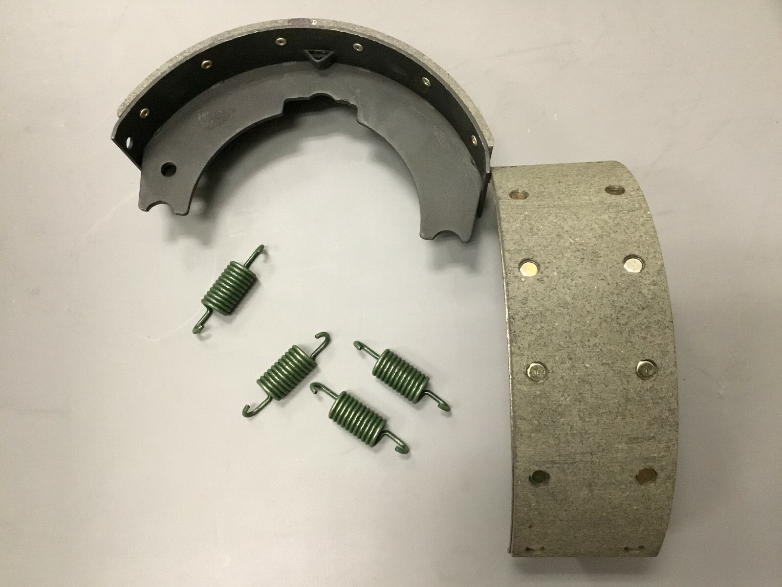 388912c91 Parking Brake Shoe set & spring kit 10” x 3” free same day shipping!