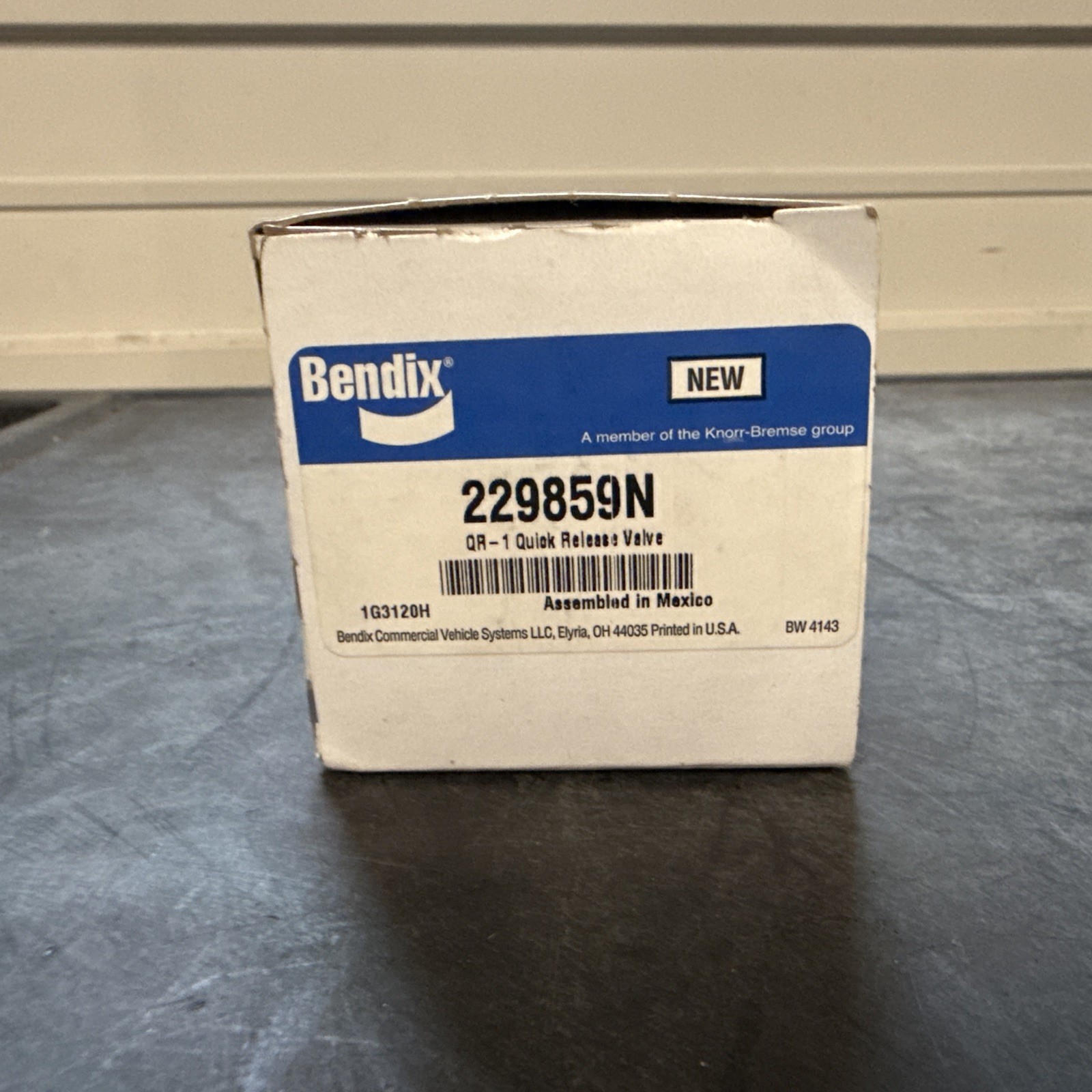 BENDIX QR-1 BRAKE QUICK RELEASE VALVE – 229859N – New In Package