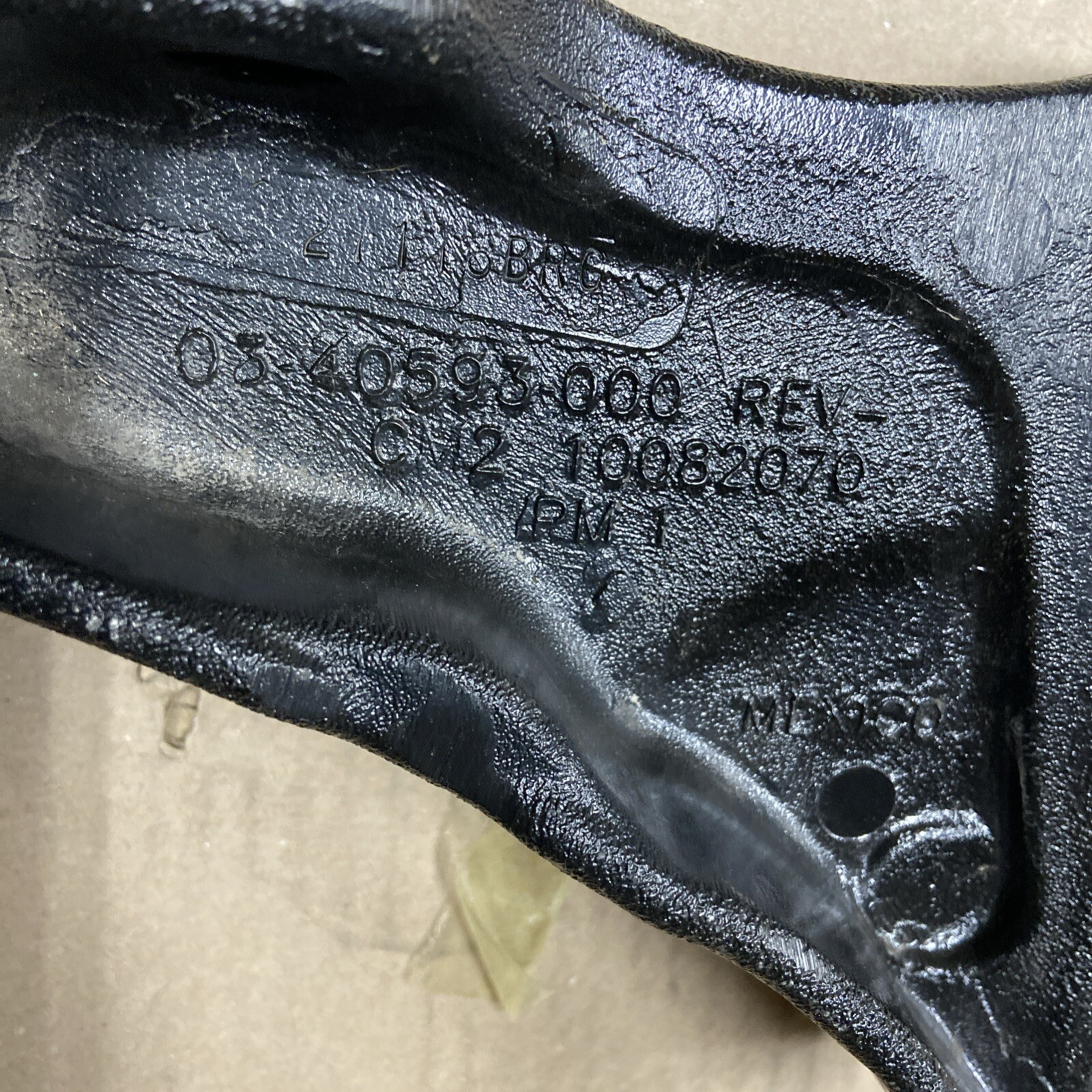 NOS Freightliner Fuel Tank Hanger Bracket 25 IN DIA Machined OEM 03-40593-000