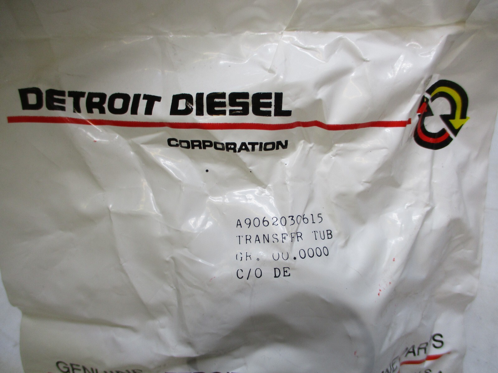 Detroit Diesel A9062030615 Transfer Tube Detroit