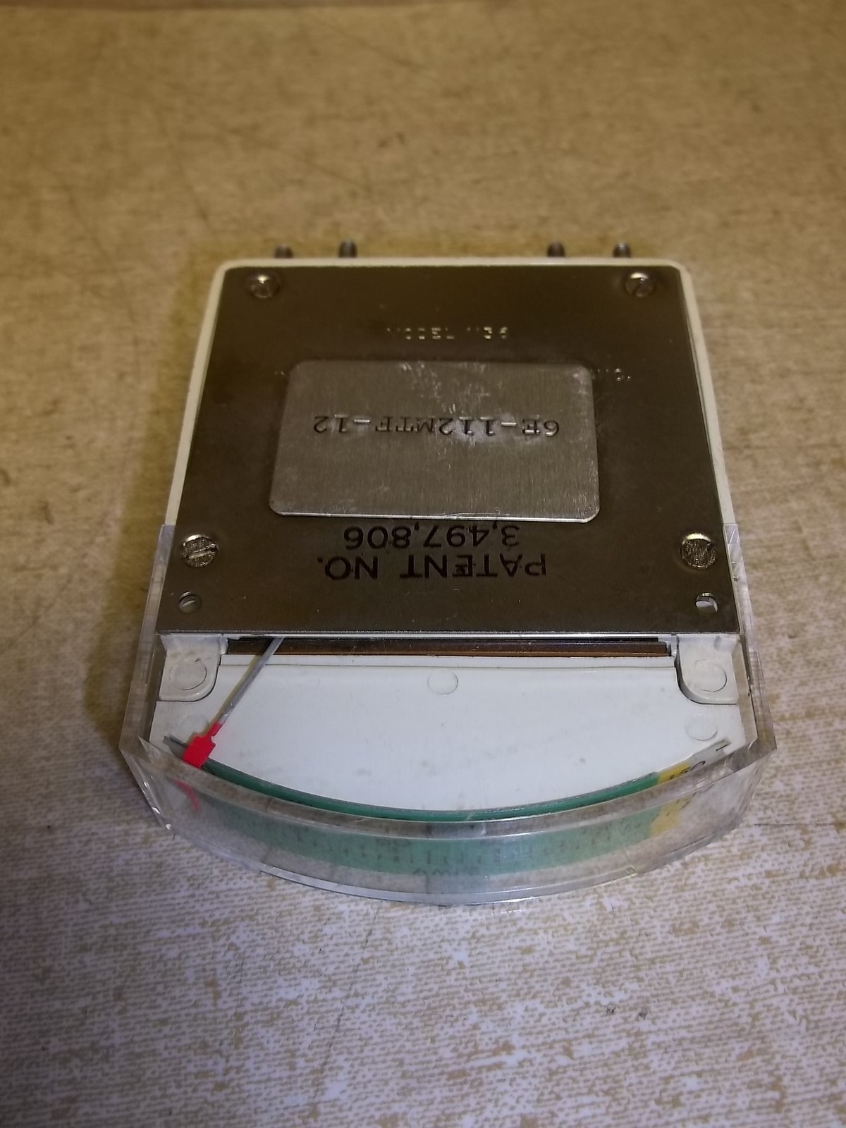 Panel Meter Dial Gauge 6E-112MTF-12 *FREE SHIPPING*