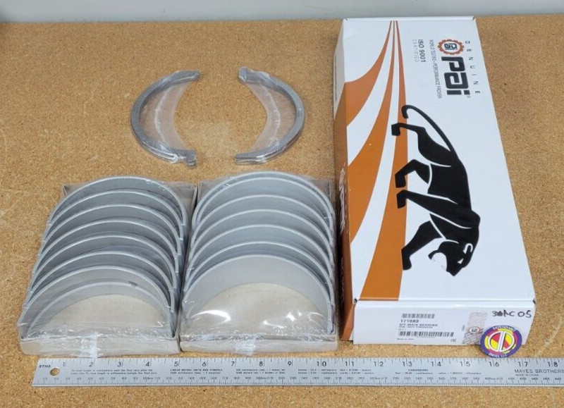 Standard Main Bearing Kit for Cummins ISX. PAI # 171980 Ref# 3800298 5406110