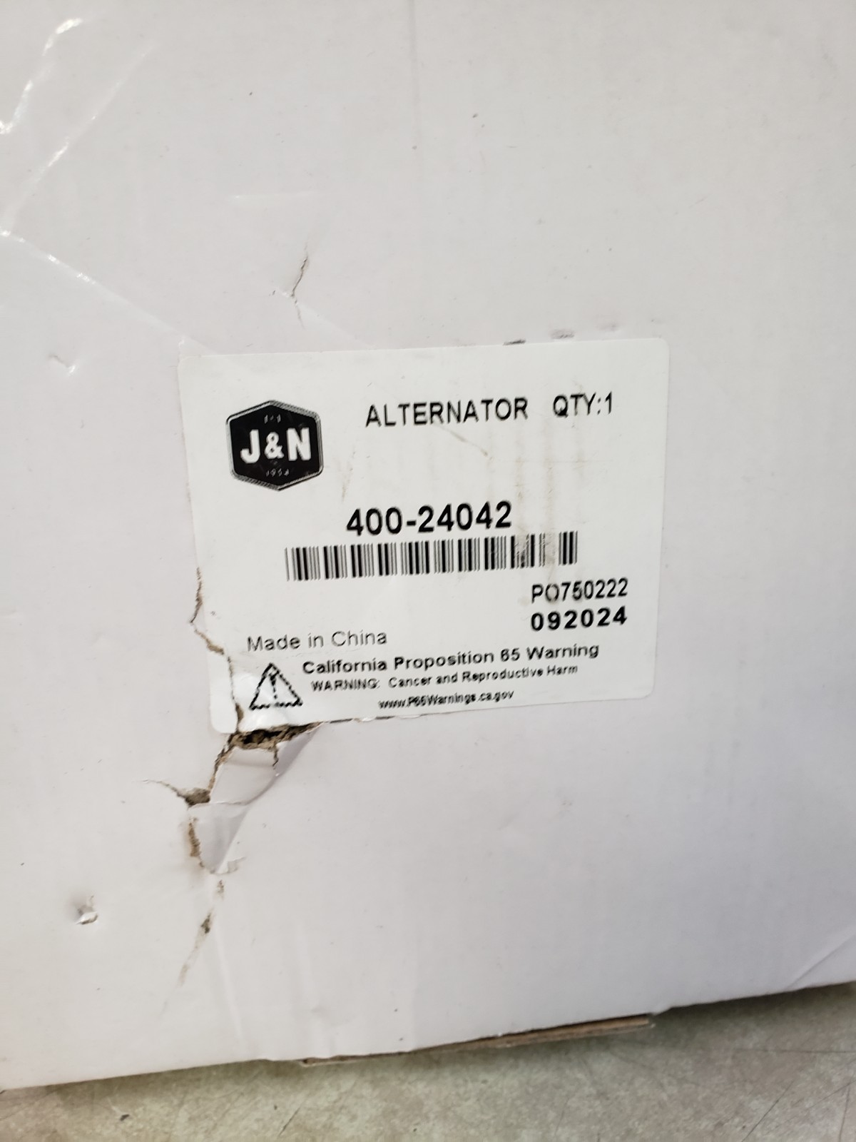400-24042 J&N Electrical Products Alternator Thermo King