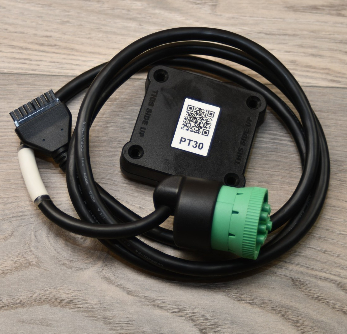 PT30-U ELD Device Electronic Logging Module Truck Control Unit & Cord PTSS9GN15