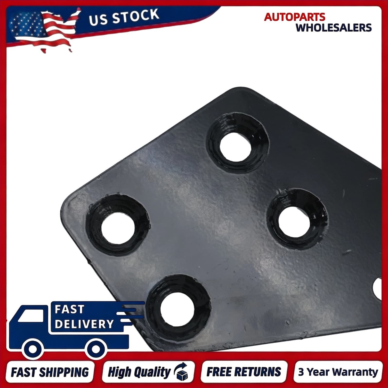 For Truck HLK2733L HLK2733R Right Passenger & Left Driver Side Hood Guide Poly