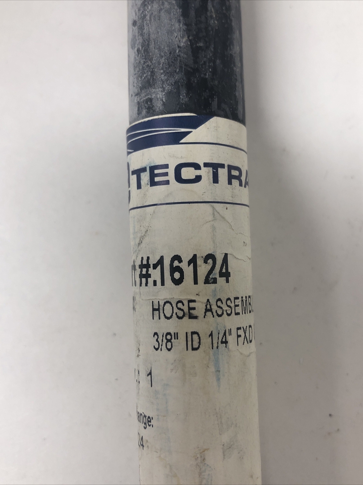 Tectran 16124 24″ Hose Assembly; 3/8″ ID 1/4″ FXD 1/4″ SWVL