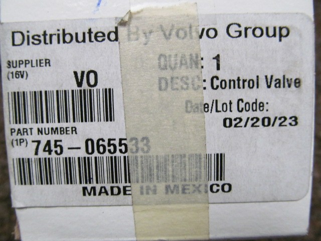 Fits Mack 745-065533 Air Brake Control Valve PP 5, 1/8 27 Npt OEM. NOS