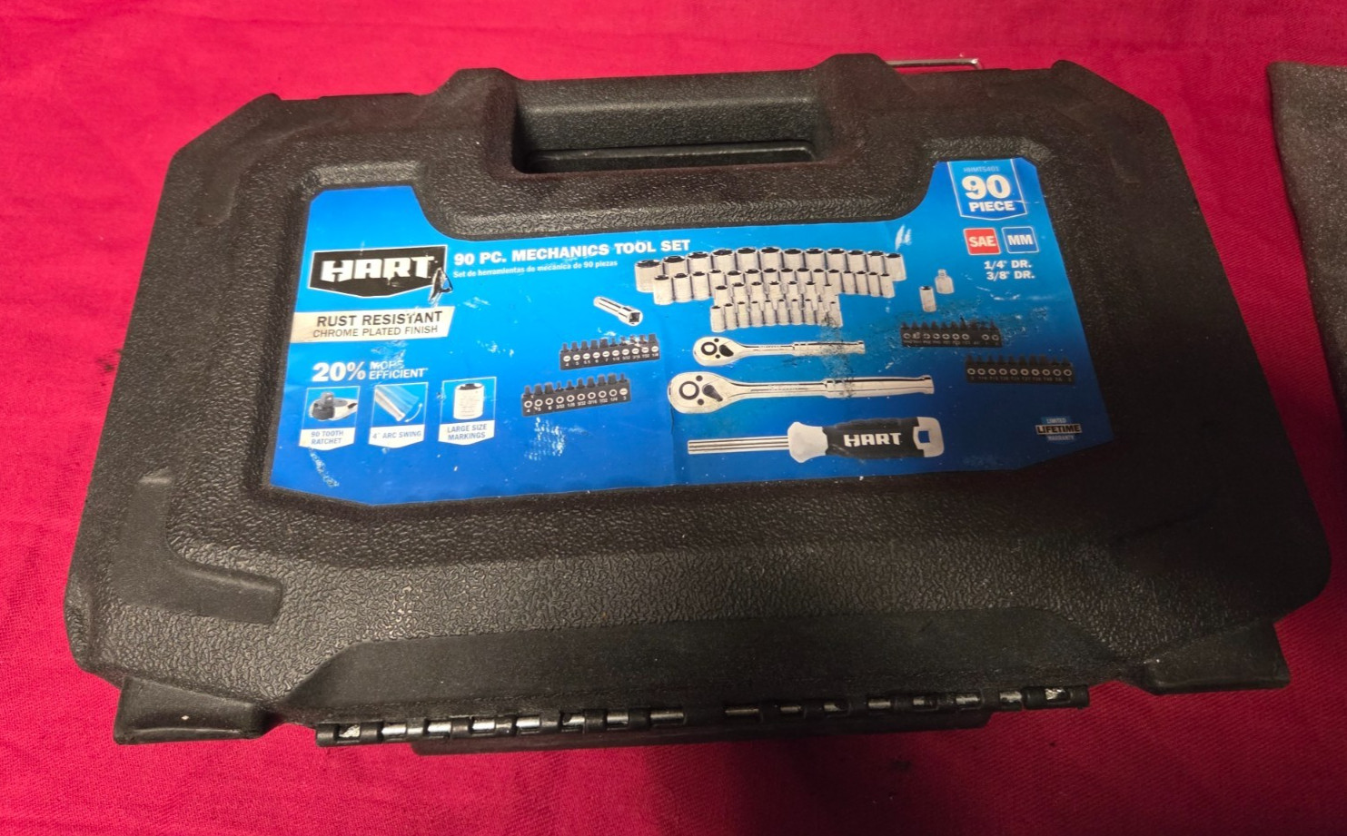 HART 90 PCS TOO SET , LIKE NEW