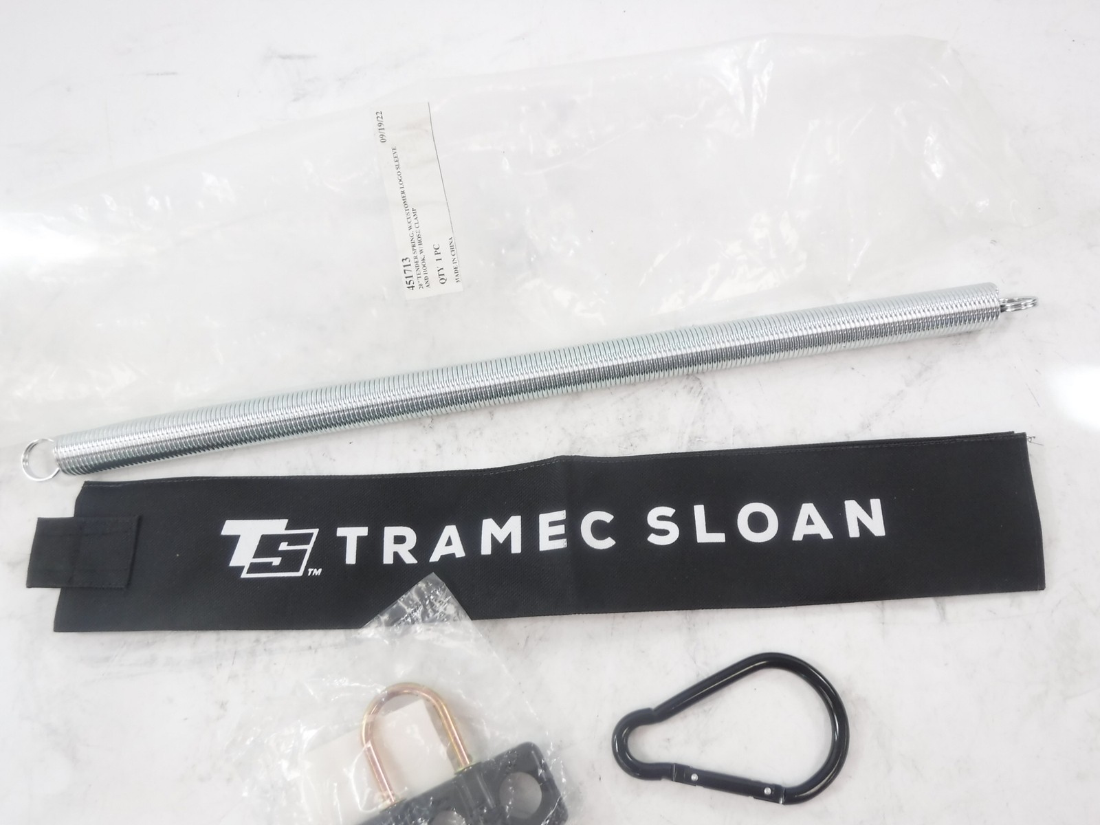 Tramec Sloan 20″ Tender Kit W/ 3-Hole Clamp 4517 For Slider Bar/Pogo Stick