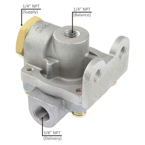Air Brake Quick Release Valve WA289714 QR-1C A1214980 0-PSI 4S-3 World American