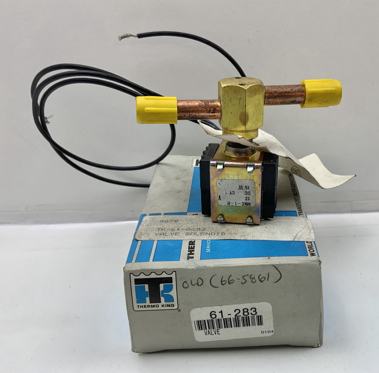NEW! Thermo King : Solenoid Valve P/N: 61-283 (SPORLAN XUZ-2 12V 15W)