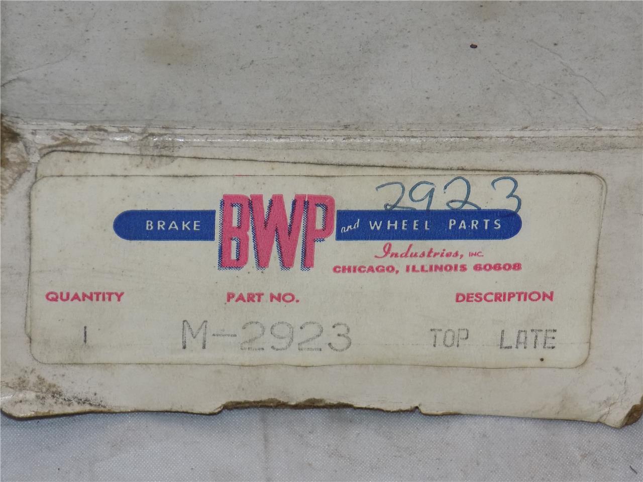 BWP M-2923 Semi-Round Cast Iron Top Plate