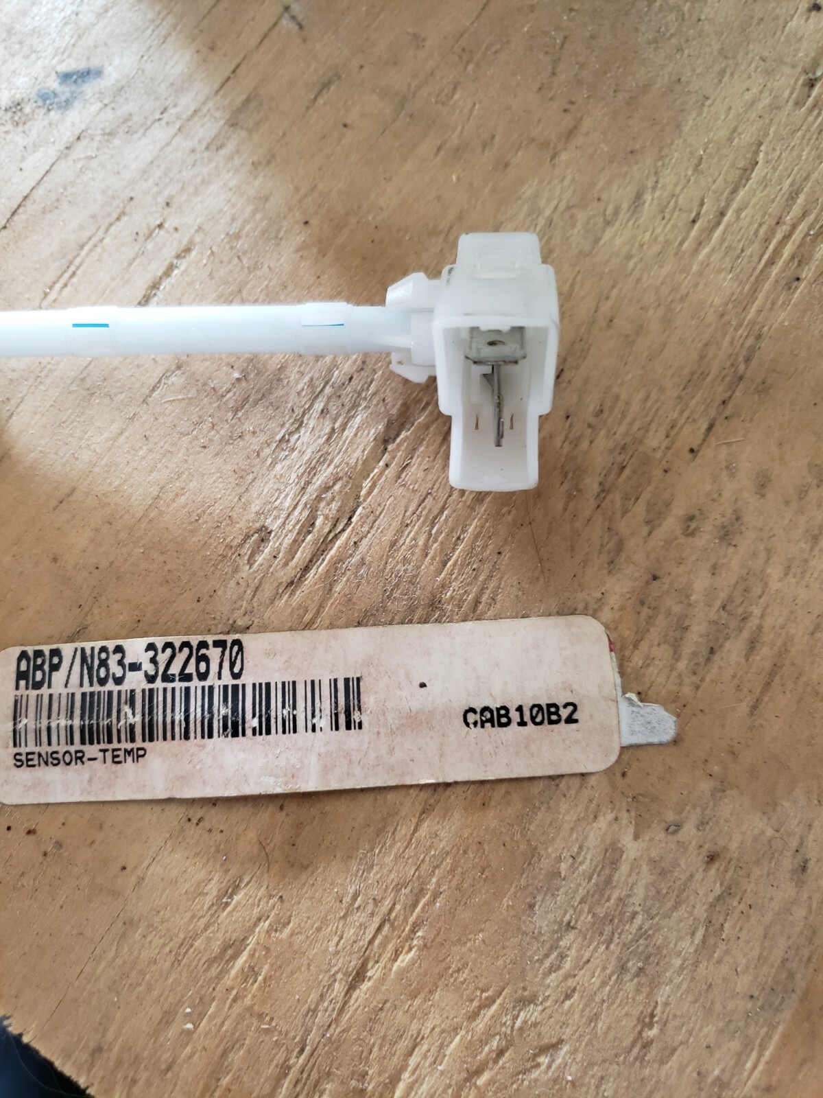 Alliance ABP N83 322670 Thermister Probe w/ Control Sensor Switch